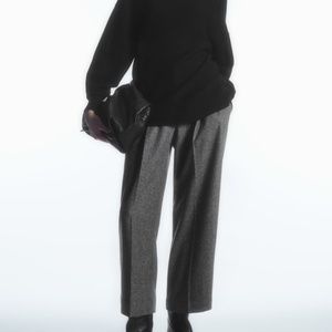 NWT COS TAILORED WOOL-FLANNEL CULOTTES size4